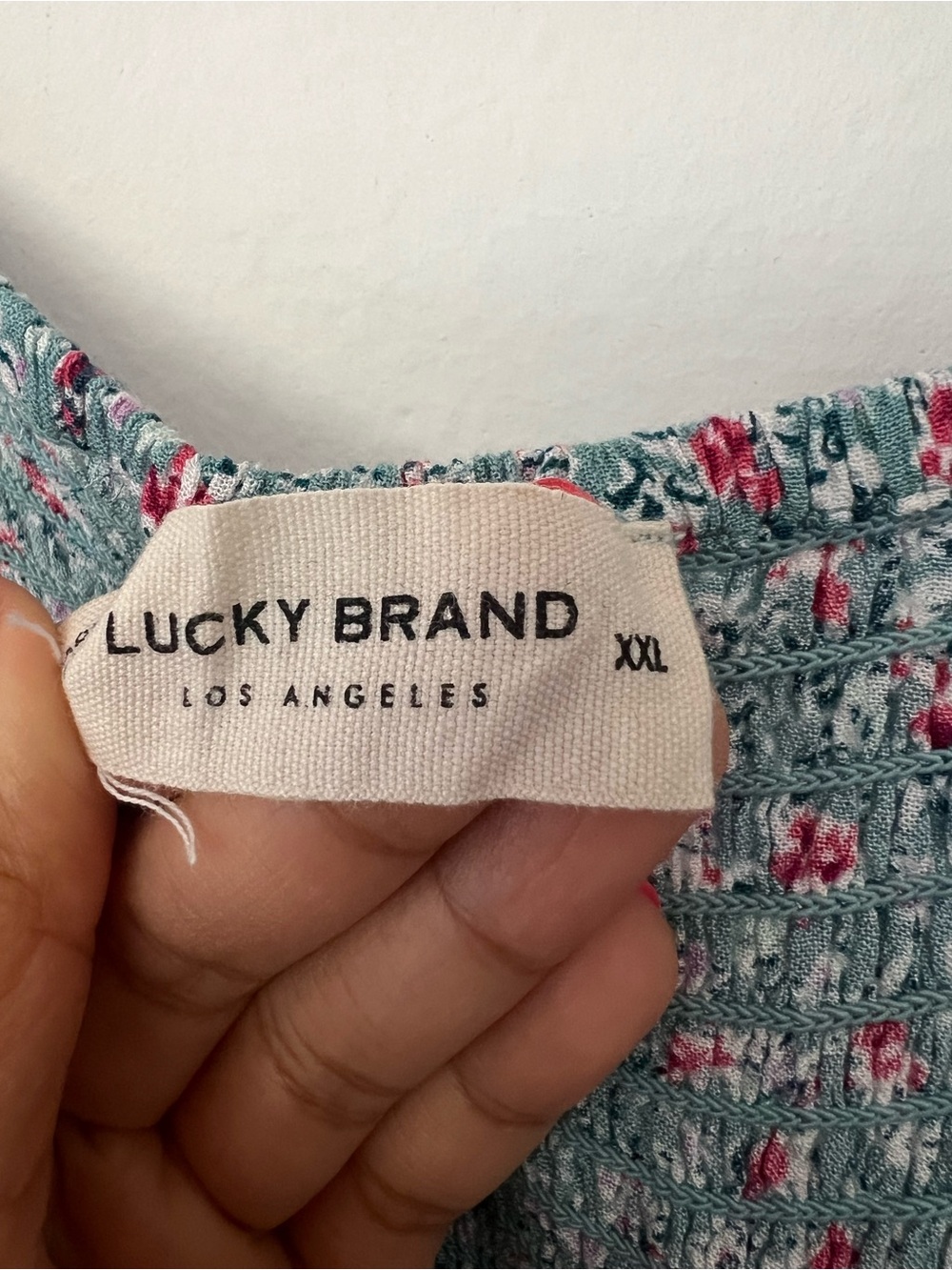 Lucky Brand Floral Print Tiered Mini Dress - Picture 5 of 9